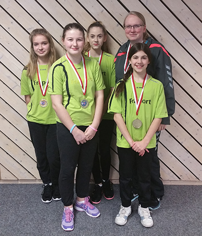 Hessenmeistermannschaft U14 weiblich Hessenmeistermannschaft U14 weiblich